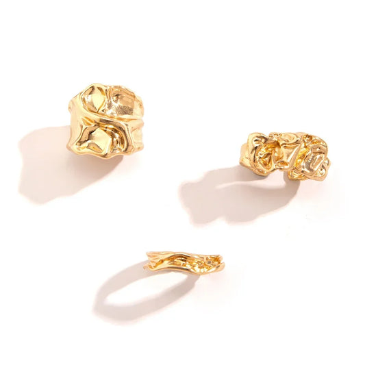 Goldene Dreifaltigkeitsringe