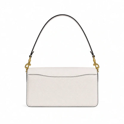 Tabby Shoulder Bag  26 - Brass/Chalk